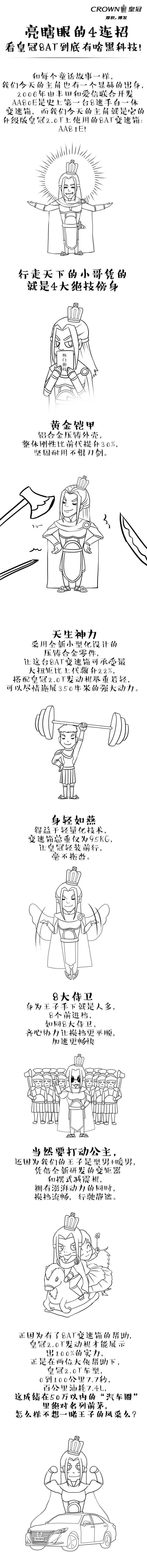 亮瞎眼的4連招，看皇冠8AT到底有啥黑科技！
